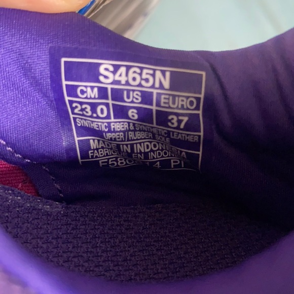 ASICS. Pink + Purple Women’s training shoes. NWT - Picture 6 of 6